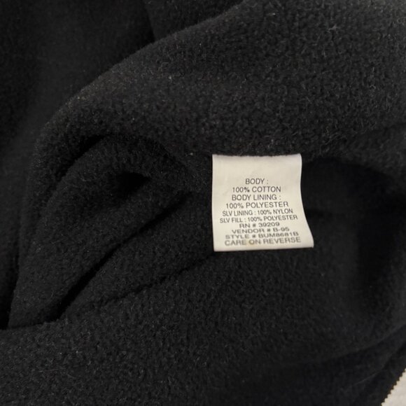 Vintage Burnside Corduroy Shirt Mens Size L Brown Button Up Fleece Line - Picture 5 of 6